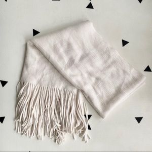 Anthropologie Mimi Fringed Scarf